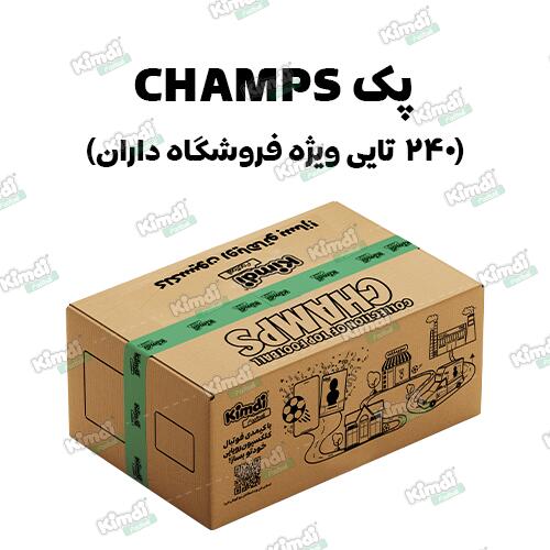 بسته کیمدی فوتبال 2026 Champs- پک 240 تایی ویژه فروشگاه داران