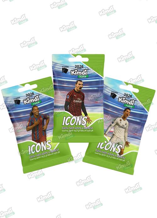 بسته کیمدی فوتبال 2026 Icons- پک 3 تایی ویژه کلکسیونر های برنزی