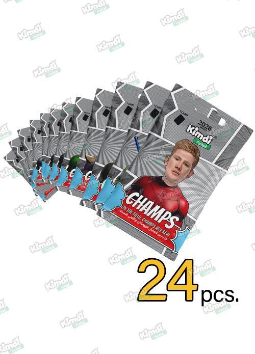 بسته کیمدی فوتبال 2026 Champs- پک 24 تایی ویژه کلکسیونر های الماس